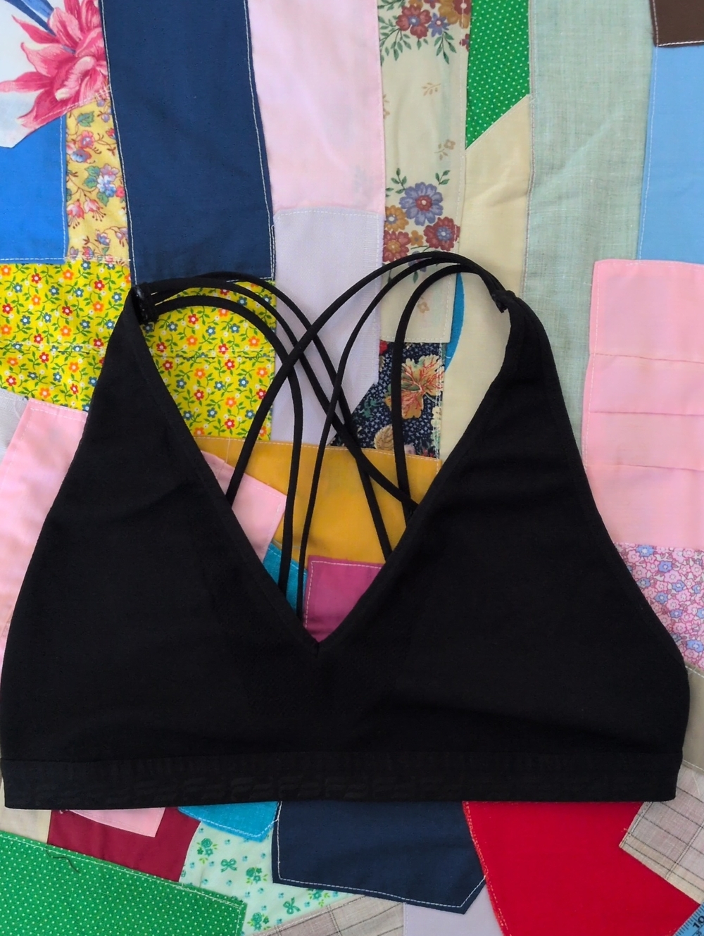 Black Strappy Bralette